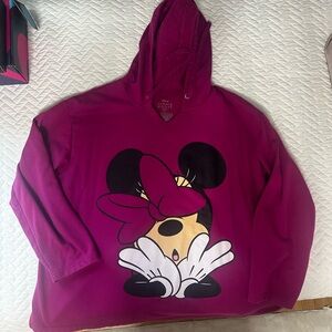 Minnie Mouse hooded sweatshirt by Disney